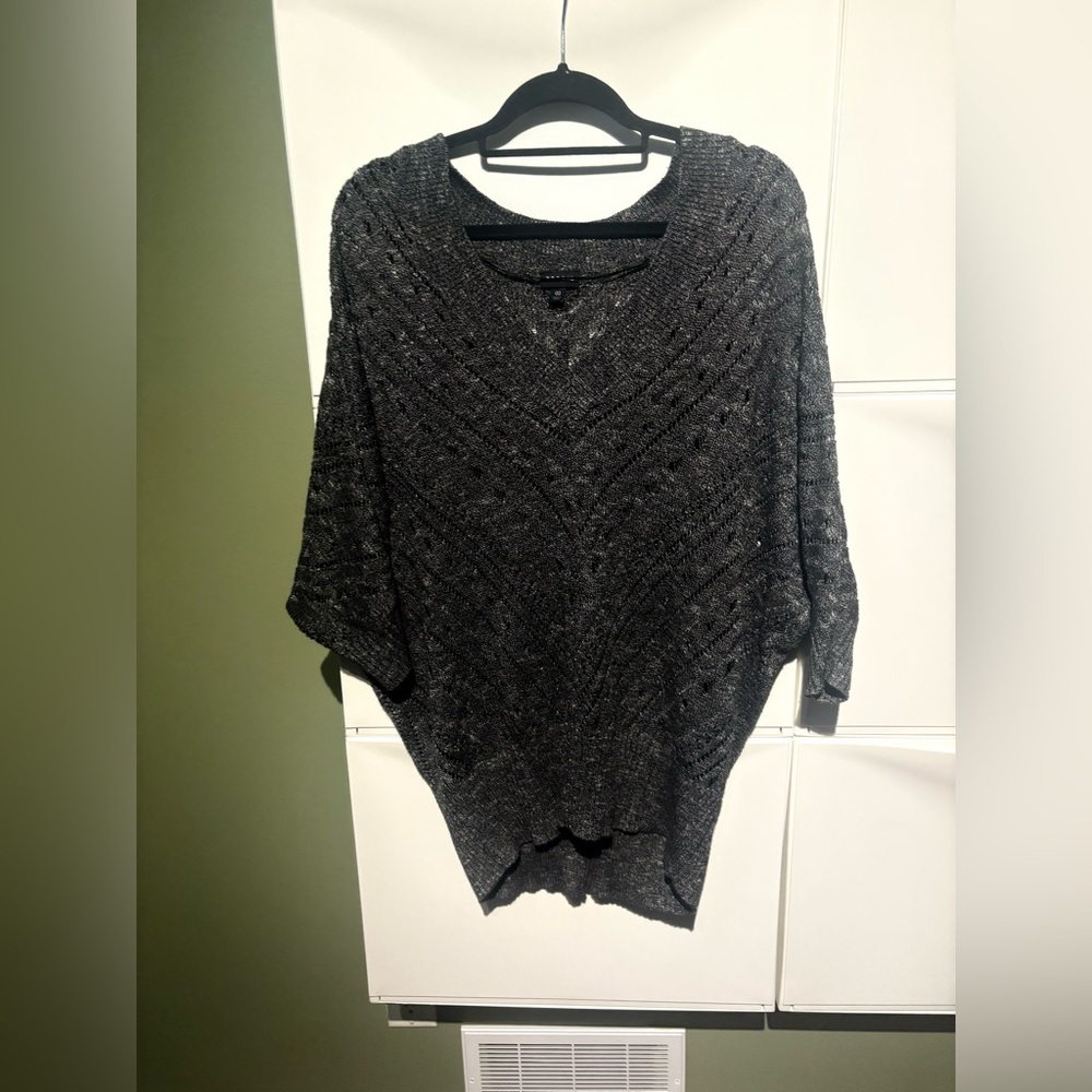 Torrid Charcoal V-Neck Sweater